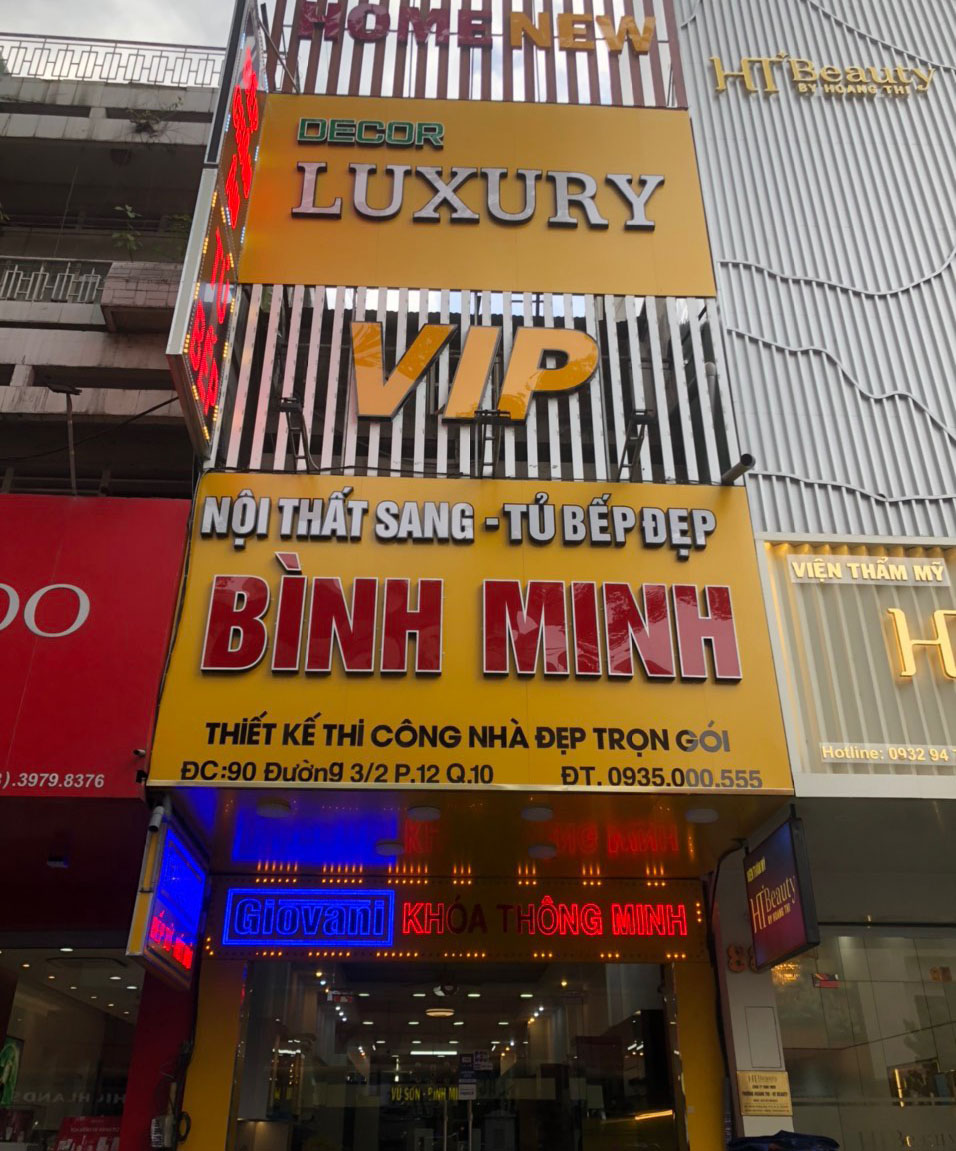 Showroom Bếp Bình Minh