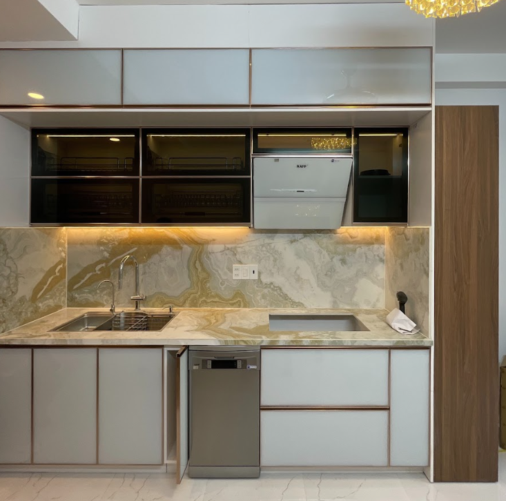 Đóng tủ bếp giá rẻ tại Quận 8 - Công ty Tủ Bếp Bình Minh