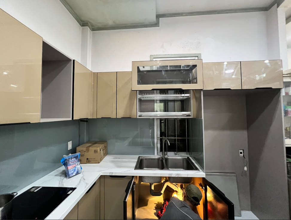 Đóng tủ bếp tại Bình Thạnh chuyên nghiệp, uy tín