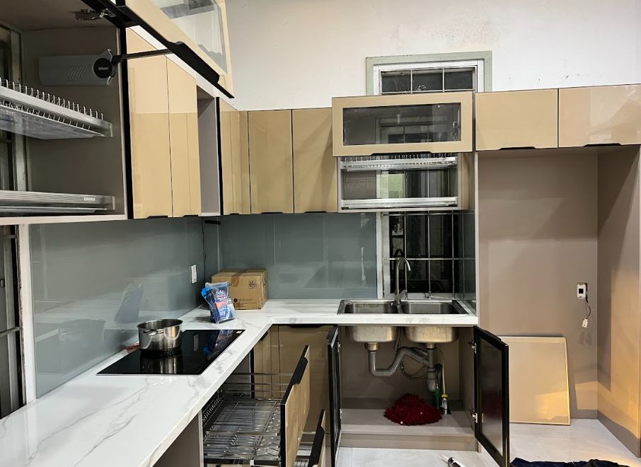 Làm tủ bếp giá rẻ tại Bình Chánh thợ giỏi, chất lượng - Tủ Bếp Bình Minh