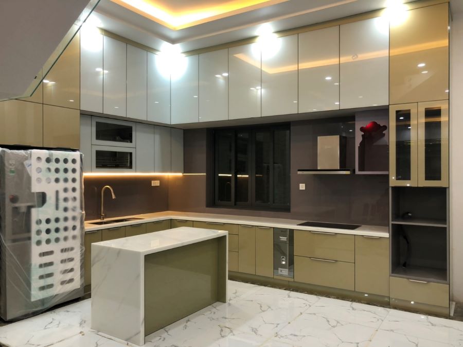 Nơi thi công tủ bếp tại Thủ Đức tin cậy của khách hàng