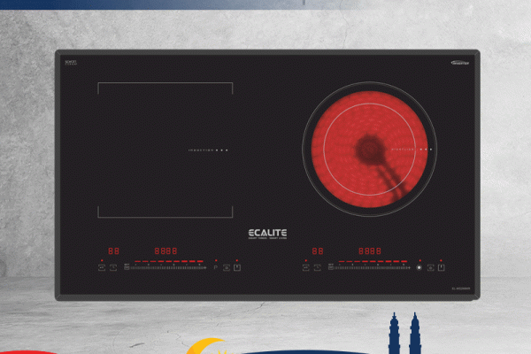 Bếp 1 điện 1 từ Ecalite EL-MS2999IR