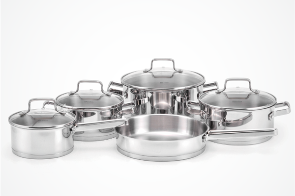 Bộ nồi Inox 9 món cao cấp Malloca SA-1503