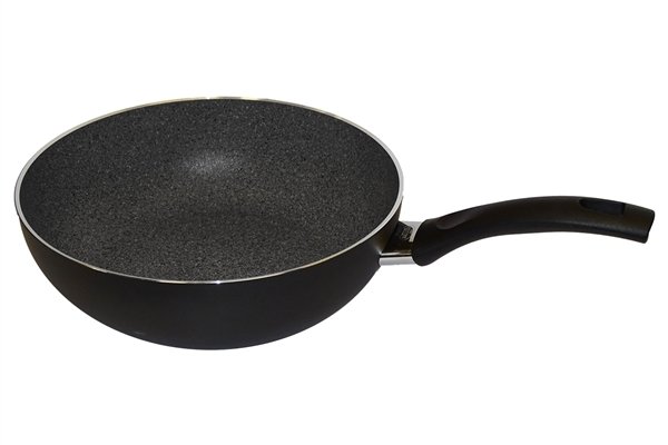 Chảo chống dính Ballarini Wok Bologna Granititum 9N9V-0.28 28cm