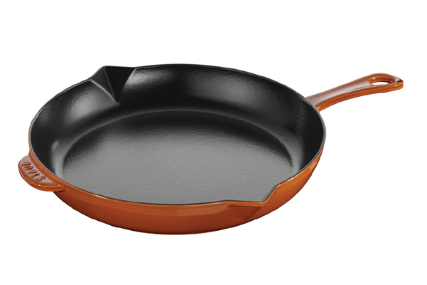Chảo gang tròn Staub 30 cm - Màu quế