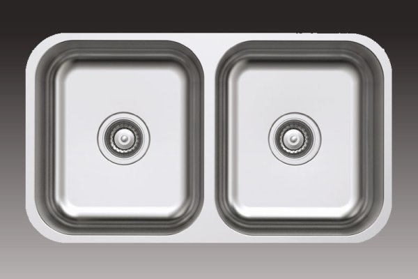 Chậu inox Hafele HS20-SSN2R90S / 2 Hộc bằng nhau, Mã số 567.20.506