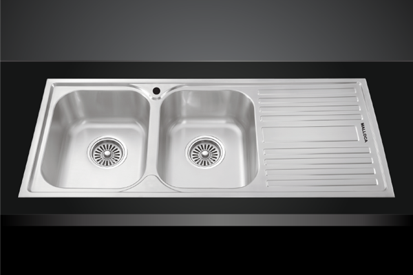 Chậu rửa chén Inox Malloca MS 1025R NEW