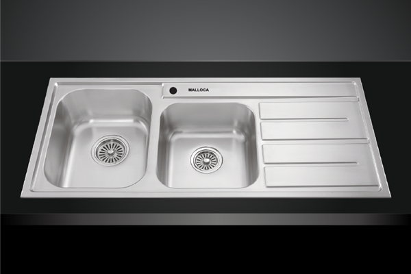 Chậu rửa chén Inox Malloca MS 1027R NEW