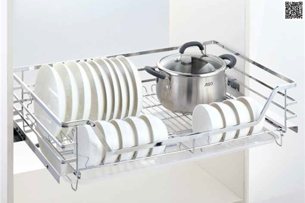Giá Xoong Nồi Bát Đĩa Đa Năng Inox Mờ Cao Cấp Eurogold EP60