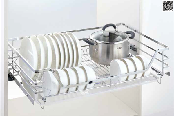 Giá Xoong Nồi Bát Đĩa Đa Năng Inox Mờ Cao Cấp Eurogold ES61275