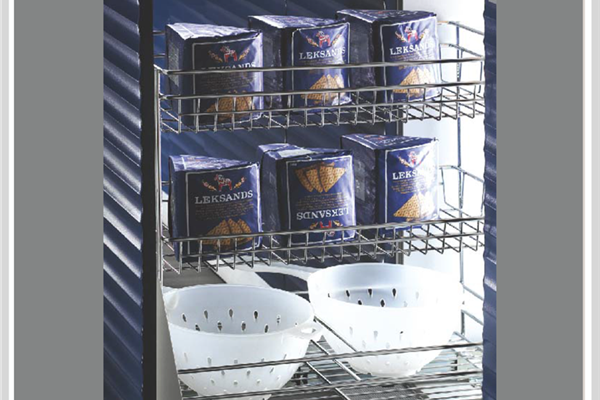 Kệ 3 Tầng Đựng Chai Lọ Ray Giảm Chấn Higold 305001