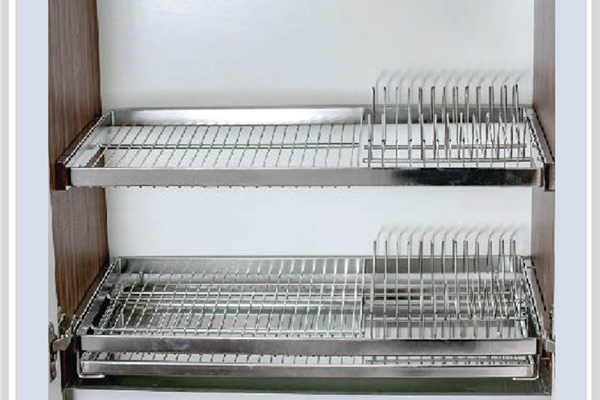 Kệ Chén 2 Tầng Inox Âm Tủ Trên Higold 401064