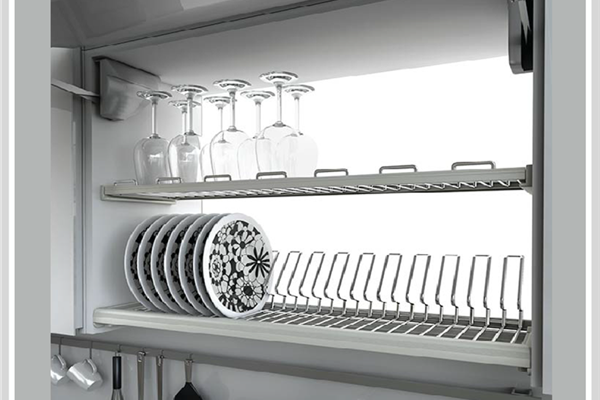 Kệ Chén 2 Tầng Inox Âm Tủ Trên Higold 401152