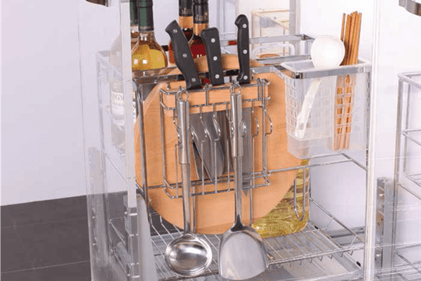 Kệ Dao Thớt Inox Mờ Nan Dẹt Eurogold EP30