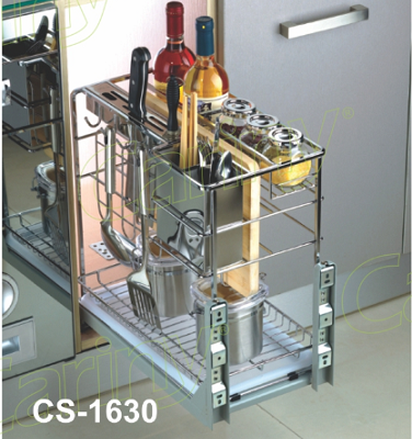 Kệ dao thớt inox sợi Cariny CS-1630
