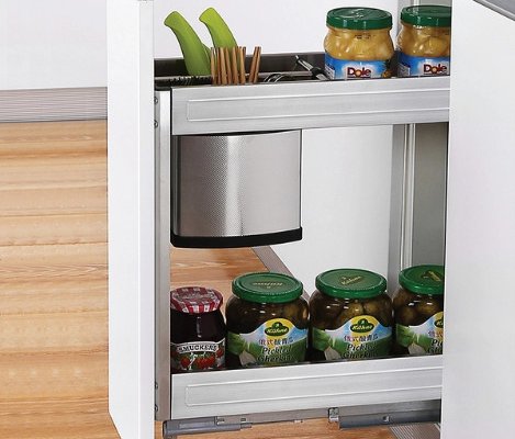 Kệ đựng dao thớt inox hộp tủ 200 Grob GH-20