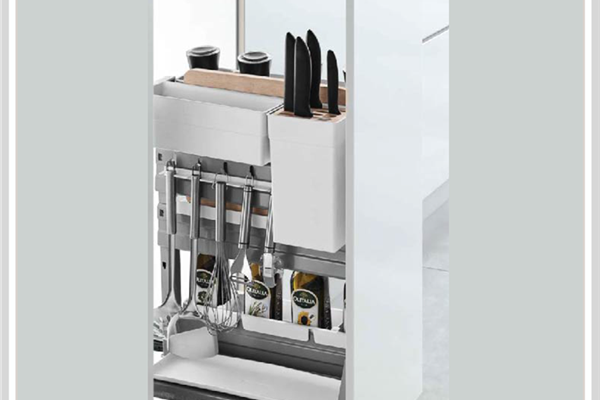 Kệ Gia Vị God Ray Giảm Chấn Inox 304 Higold 306065