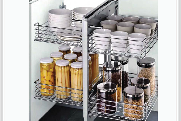 Kệ góc kéo inox 304 Higold 101101