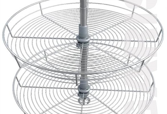Mâm Xoay Góc Mở 4/4 Garis GS07.70C