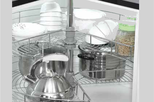 Mâm xoay inox nan mở 3/4 Eurogold EPL270A