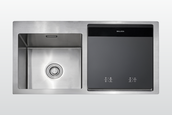 Máy Rửa Chén Tích Hợp Chậu Rửa Malloca WQP6-890F4