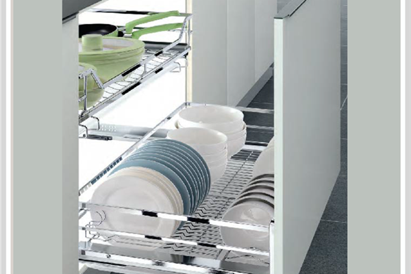 Rổ Xoong Nồi Diamond Ray Giảm Chấn Bắt Mặt Hộc Inox 304 Higold 303512