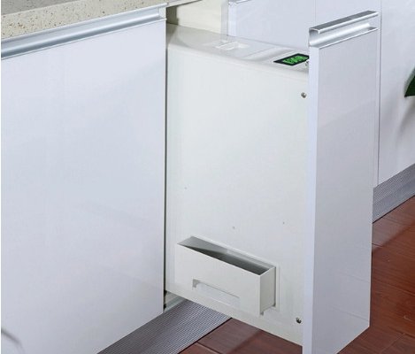 Thùng Gạo Âm Tủ 3 Khoang tủ 300 Grob RB-22