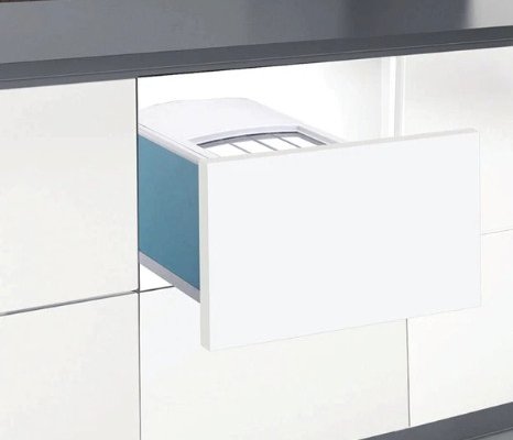 Thùng Gạo Mặt Gương 1 Ngăn Grob RBD-300
