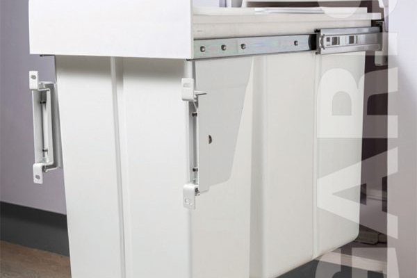 Thùng Rác Đôi Trắng Garis GW06.30W