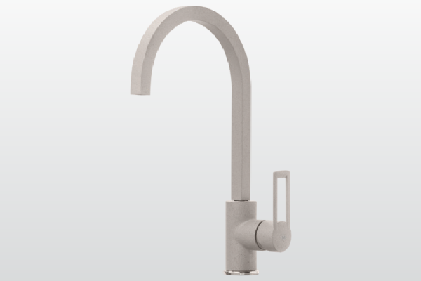 Vòi rửa chén nóng lạnh Malloca MF-043/ Đồng thau sơn giả đá, màu đất