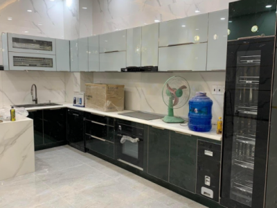 Thi công tủ bếp giá rẻ tại 12 giá rẻ, thợ tốt