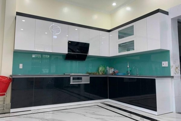 Tủ bếp Acrylic mẫu mới 40
