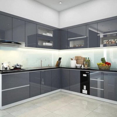 Tủ bếp Acrylic mẫu mới 53