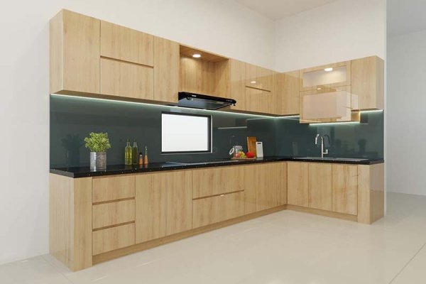 Tủ bếp Laminate mẫu mới 5