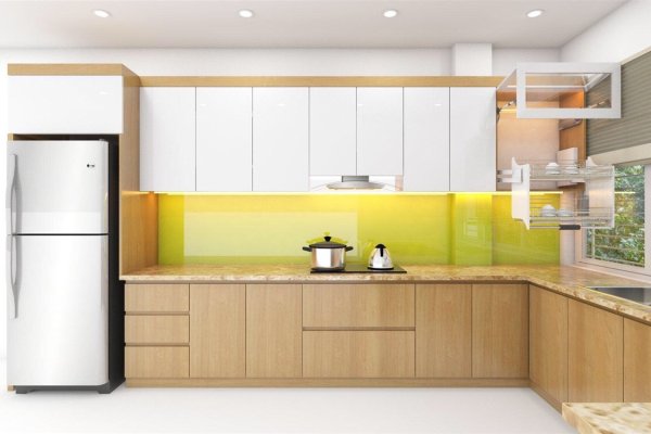 Tủ bếp Laminate mẫu mới 6