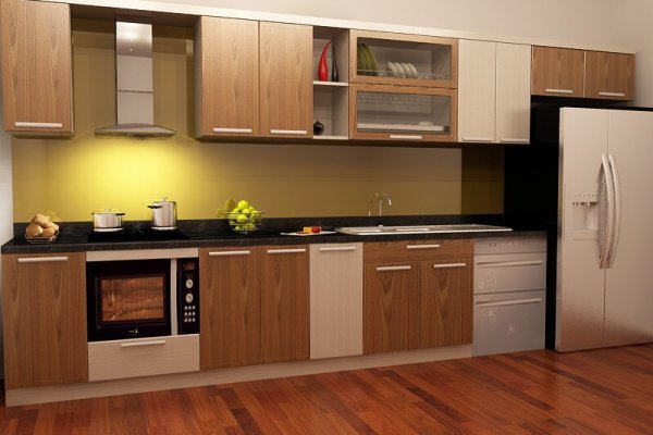 Tủ bếp Laminate mẫu mới 8